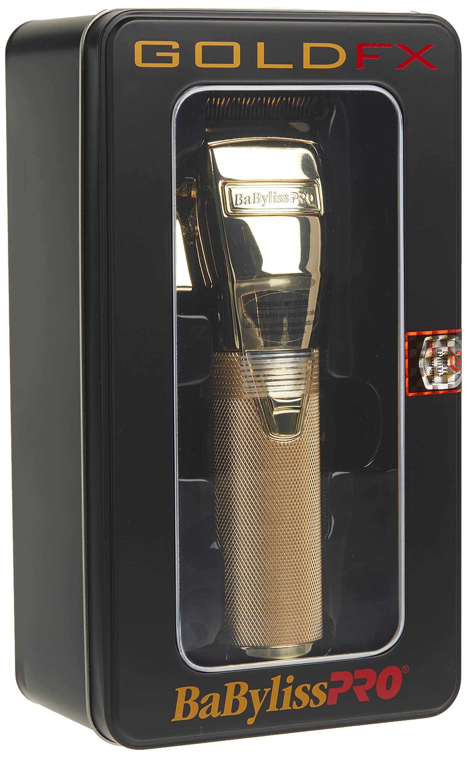 BaBylissPRO FX870G GoldFX Cord/Cordless Hair Clipper : Amazon.co
